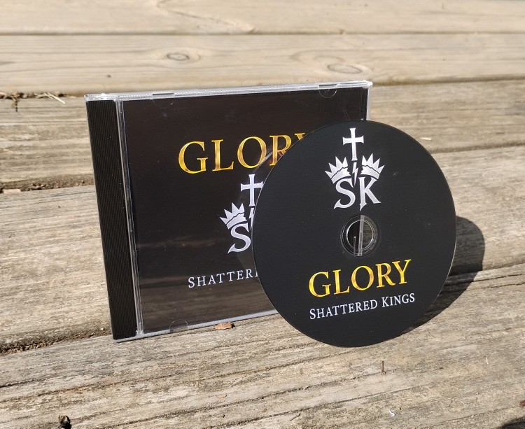 Glory jewel-case CD and printed disc